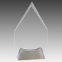 7.75" Diamond Platinum Glass with Full Metal Base