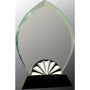 9" Oval Horizon Glass with Black Base