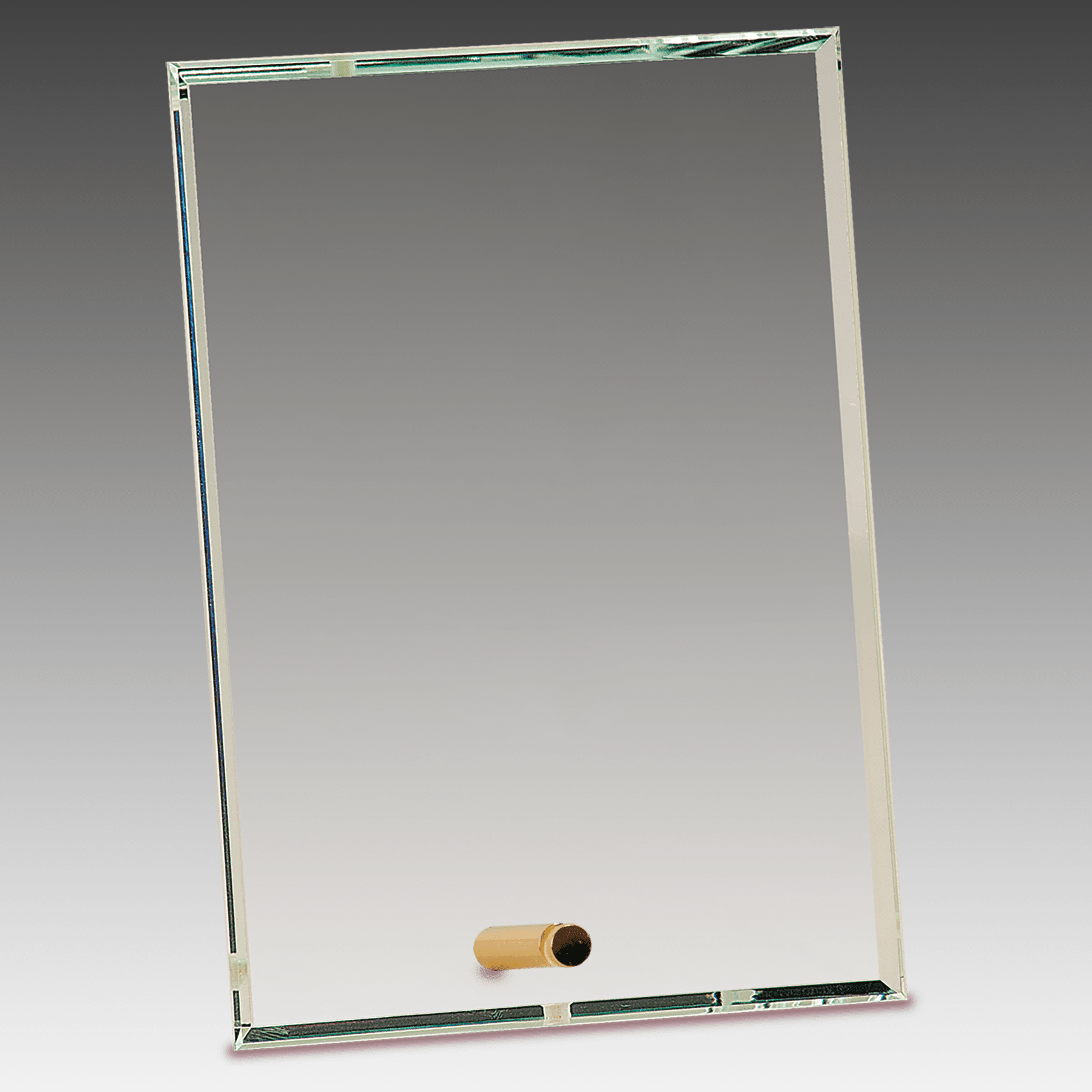 5" x 7" Clear Rectangle CrystalEdge Glass