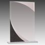 7.5" Rectangle Designer Glass Award