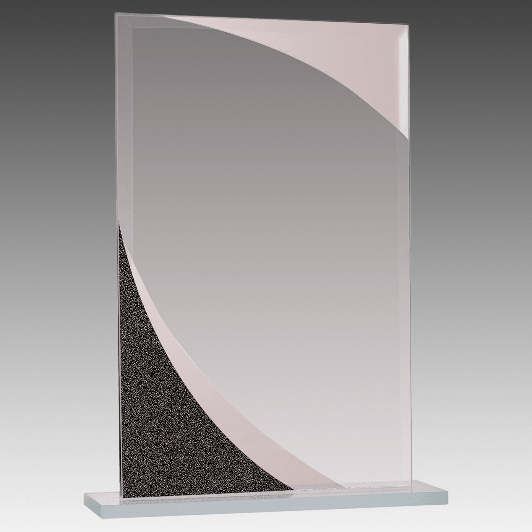 8" Rectangle Designer Glass Award