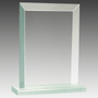 8.5" Rectangle Jade Glass Award