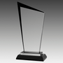 8" Black Razor Glass