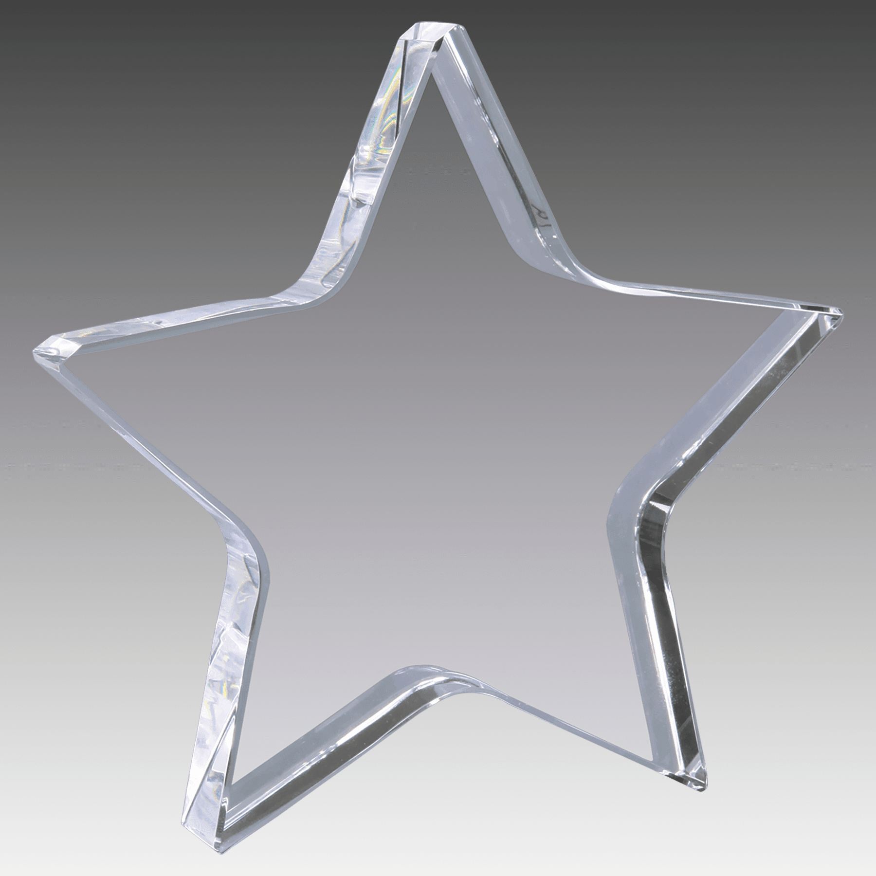 5" x 5" Crystal Star