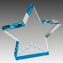 5" Blue Star Performer Acrylic