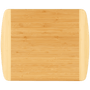 13.5" x 11.5" Bamboo 2-Tone Cutting Board