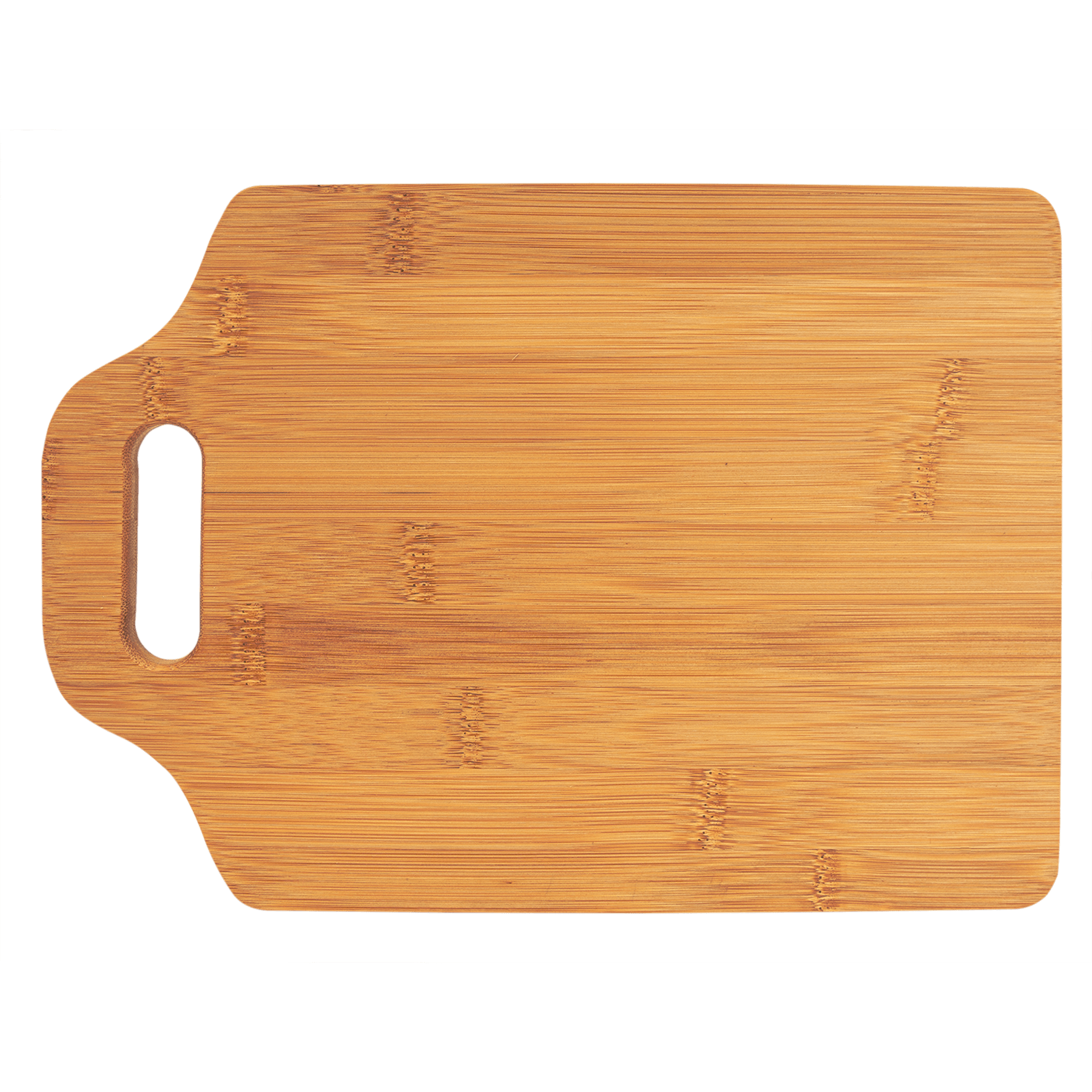 11" x 7.75" Bamboo Cutting Board with Handle
