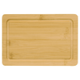 9" x 6" Bamboo Cutting Board with Drip Ring