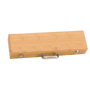 3-Piece Bamboo BBQ Set in Bamboo Case