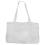 Canvas Bag with Leatherette Gusset - SCK11