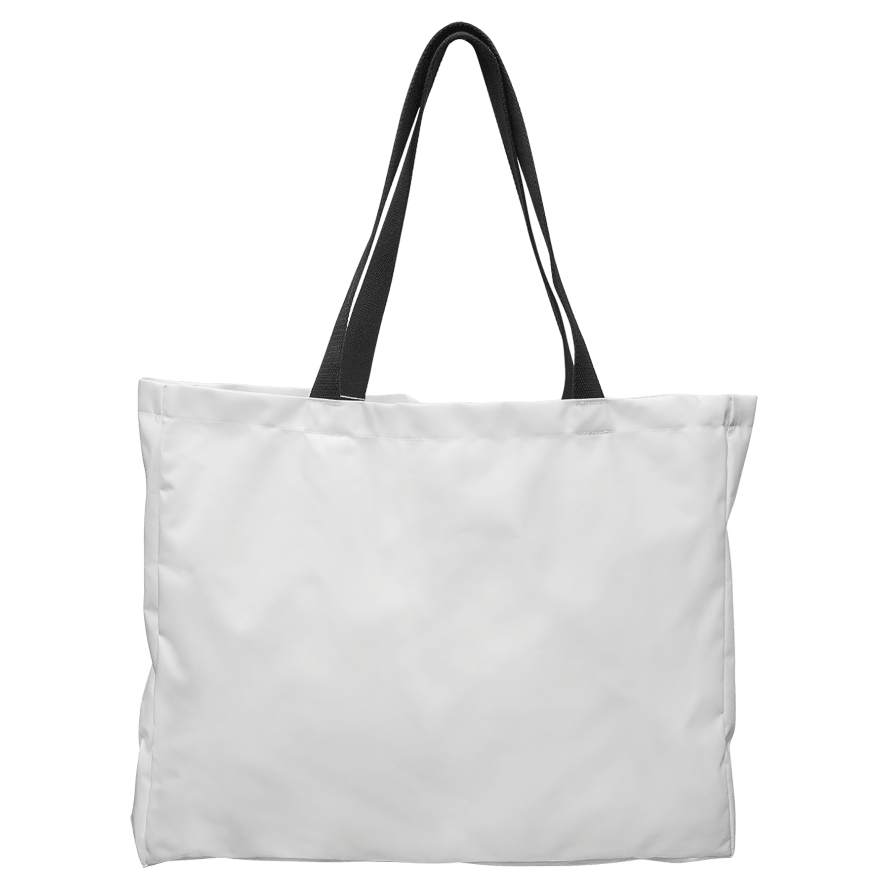 Poly Fabric Bag w/ Straps & Gusseted Bottom - SCK17