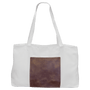 Burlap Bag with Leatherette Gusset - SCK19