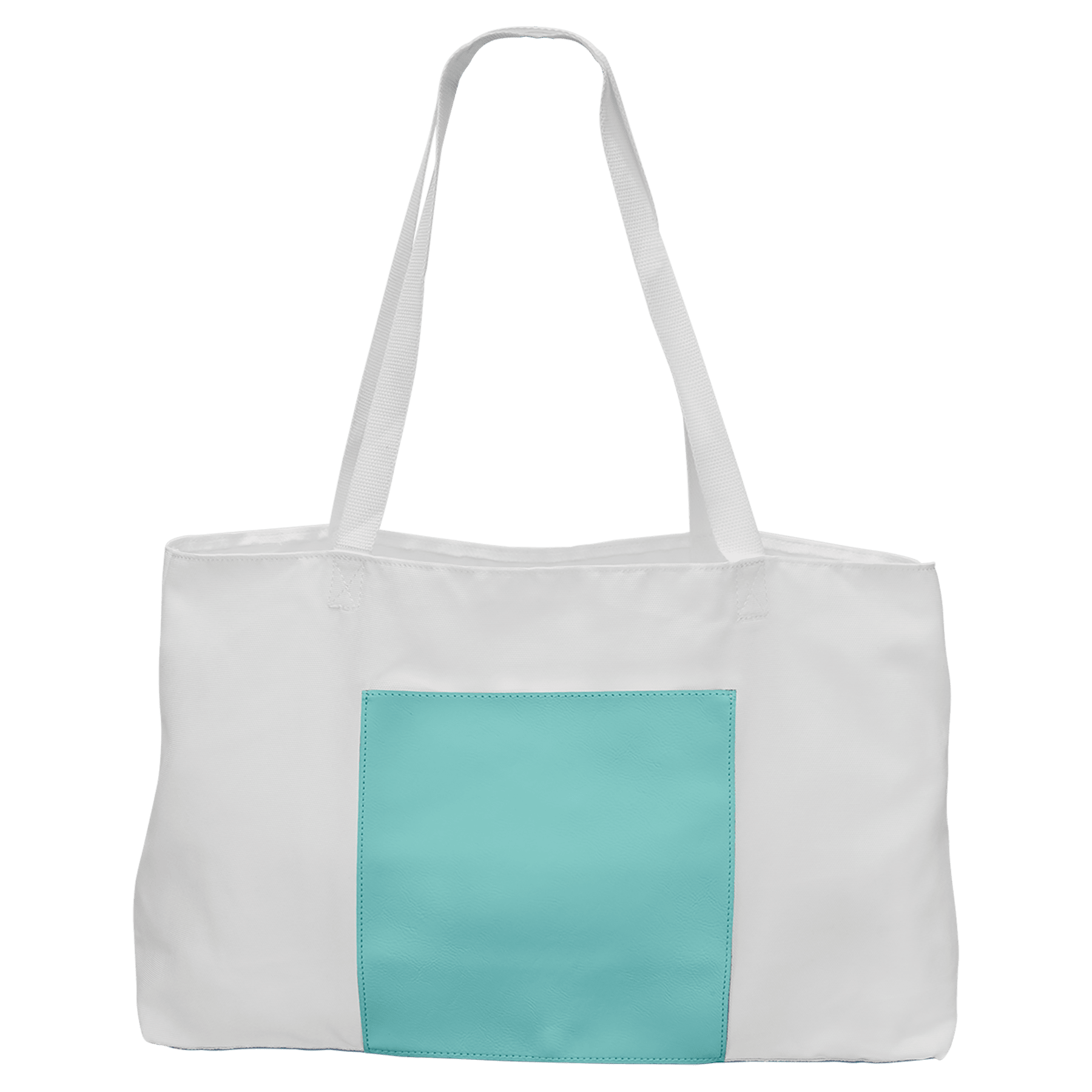 Burlap Bag with Leatherette Gusset - SCK19