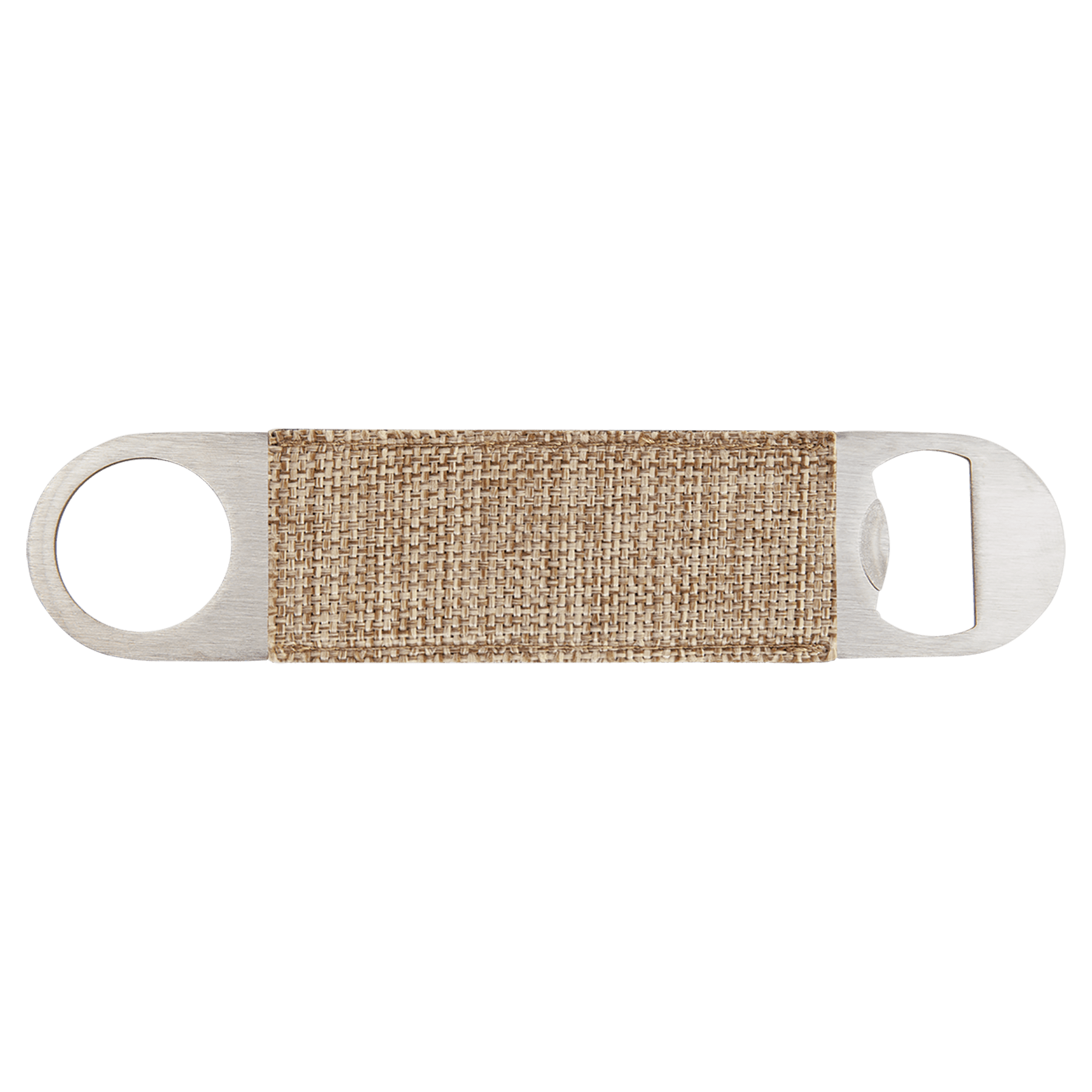 1.5" x 7" Sublimatable Burlap Bottle Opener
