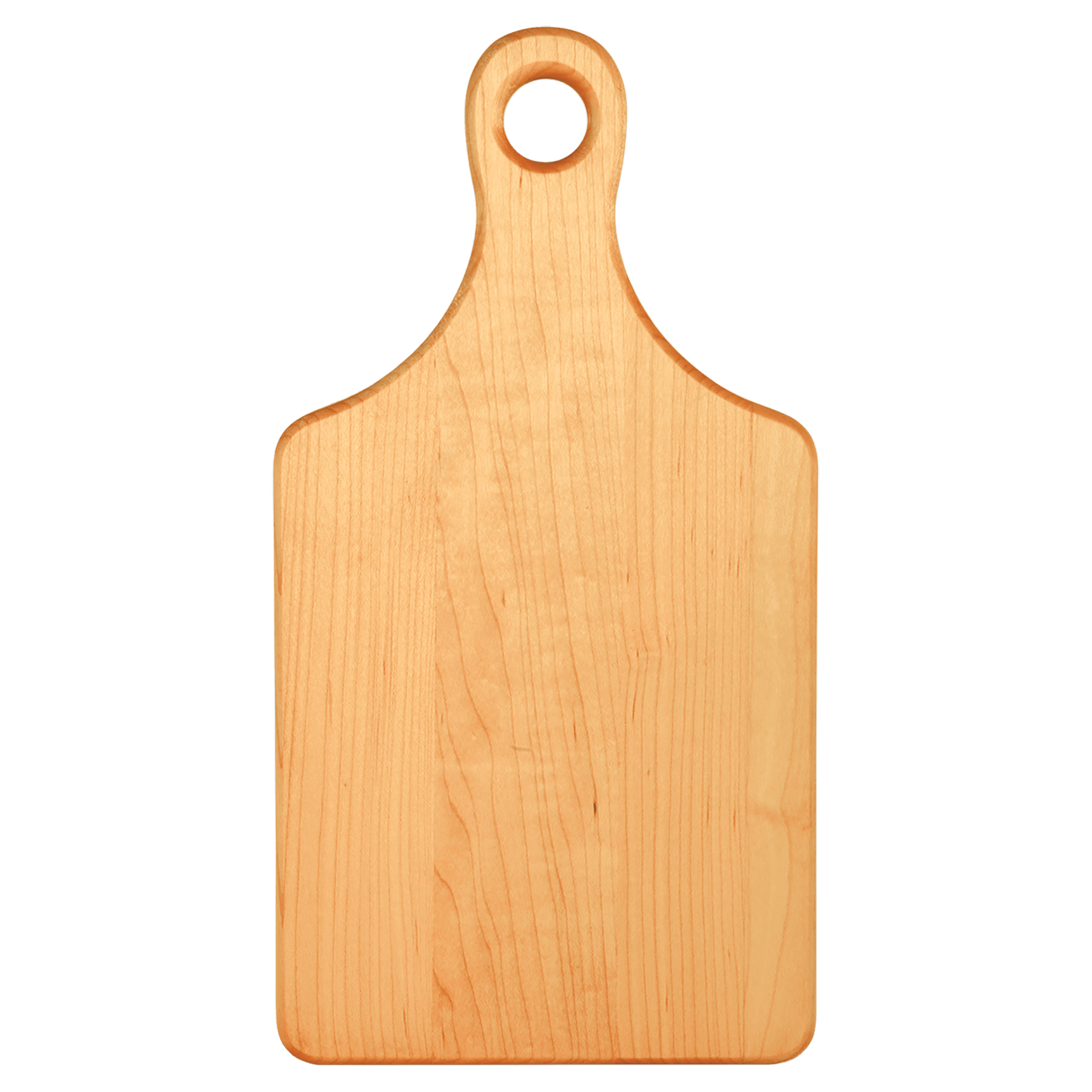 13.5" x 7" Maple Paddle Shaped Cutting Board