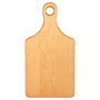13.5" x 7" Maple Paddle Shaped Cutting Board