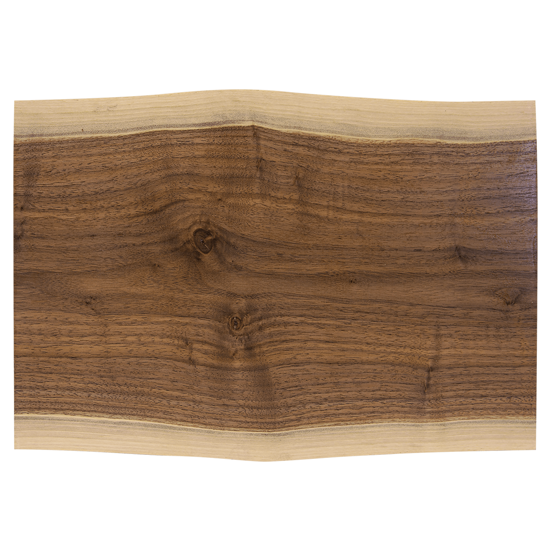 13.75"x 9.75" Black Walnut Cutting and Charcuterie Board