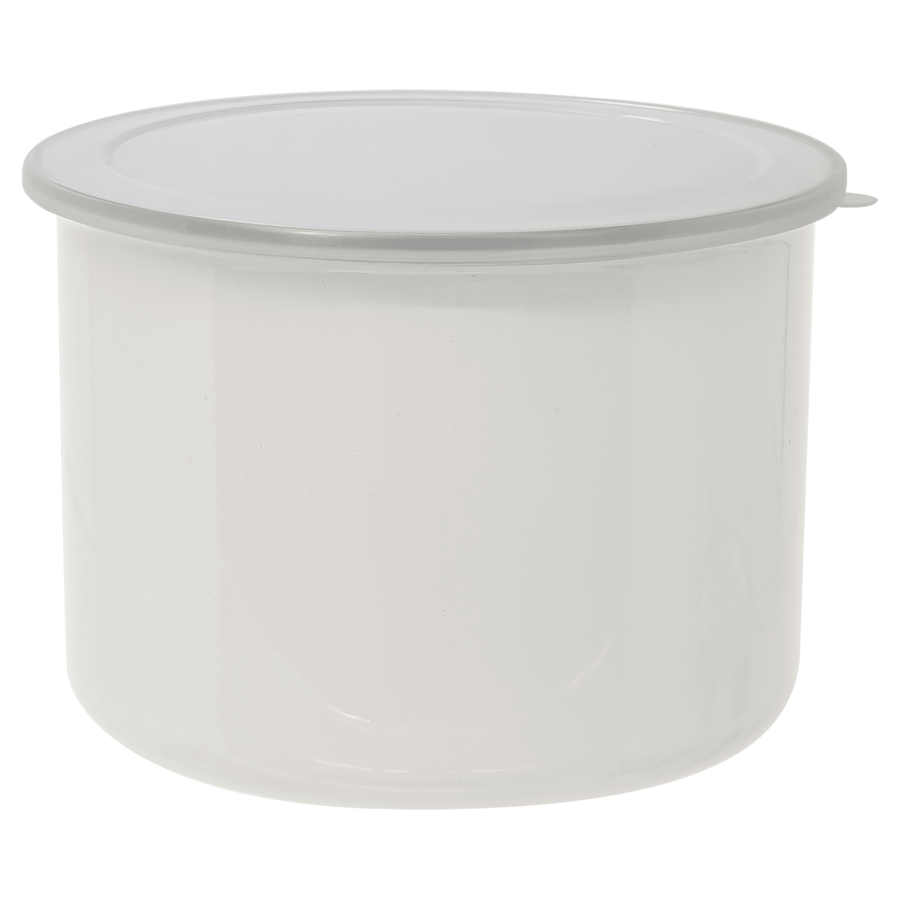 27 oz. Tall Enamel Container with Flexible Plastic Lid