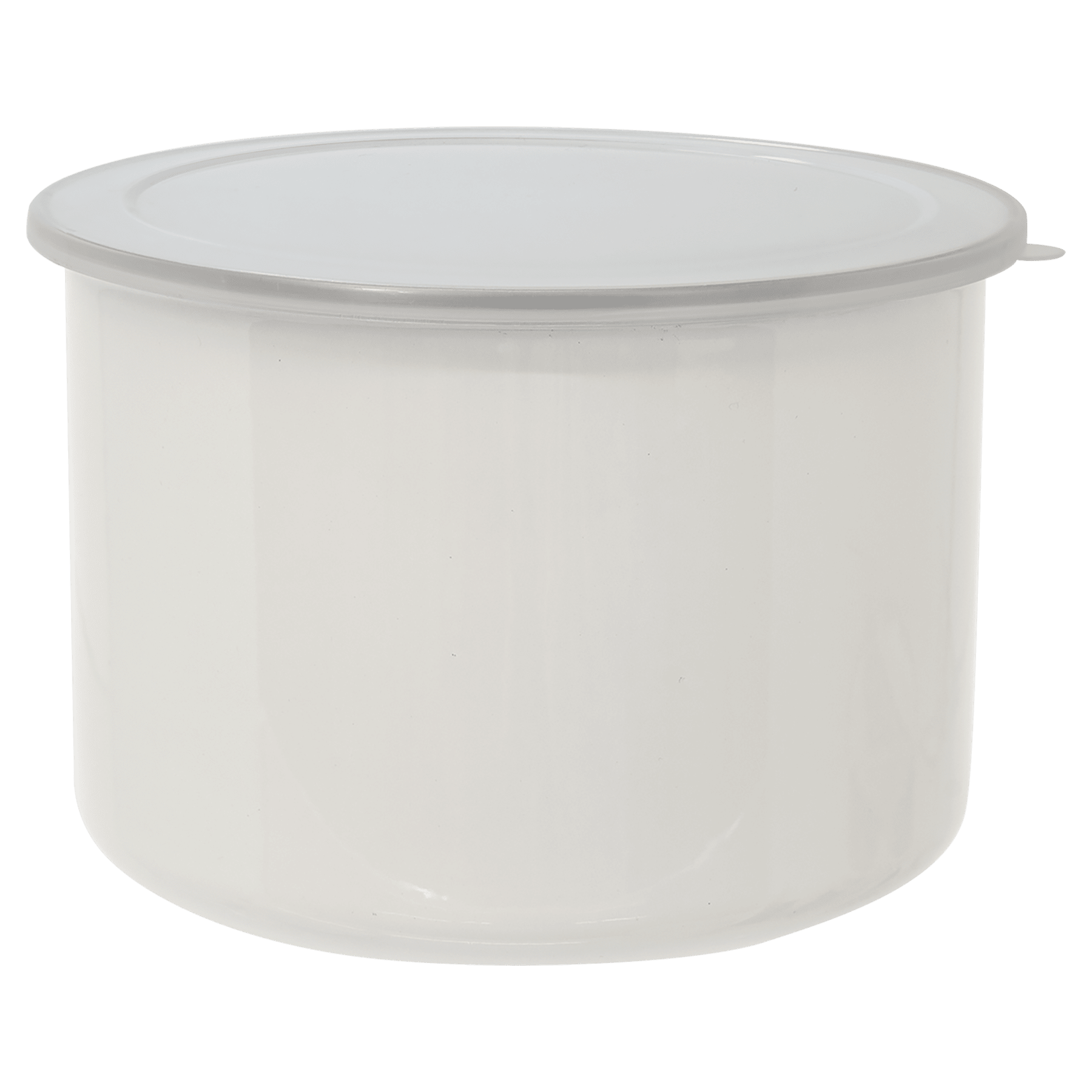 40 oz. Tall Enamel Container with Flexible Plastic Lid
