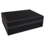 8" x 6.4" Black/Gold Leatherette Premium Gift Box
