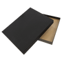 7 x 9 Black/Gold Lazerburst Plaque Presentation Box