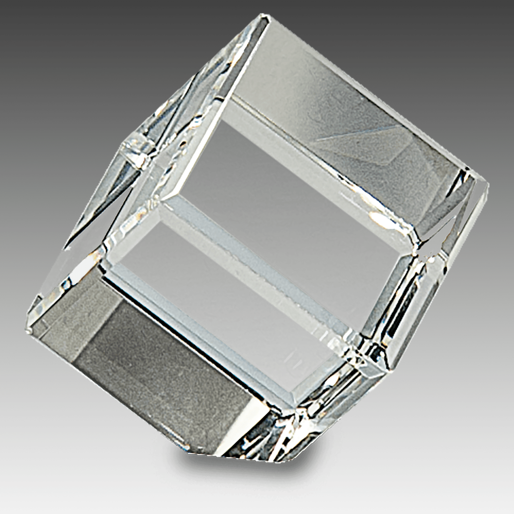 1.5" x 1.5" Crystal Cube