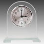 6.5" Arch Glass Clock