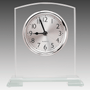 6.5" Square Arch Glass Clock
