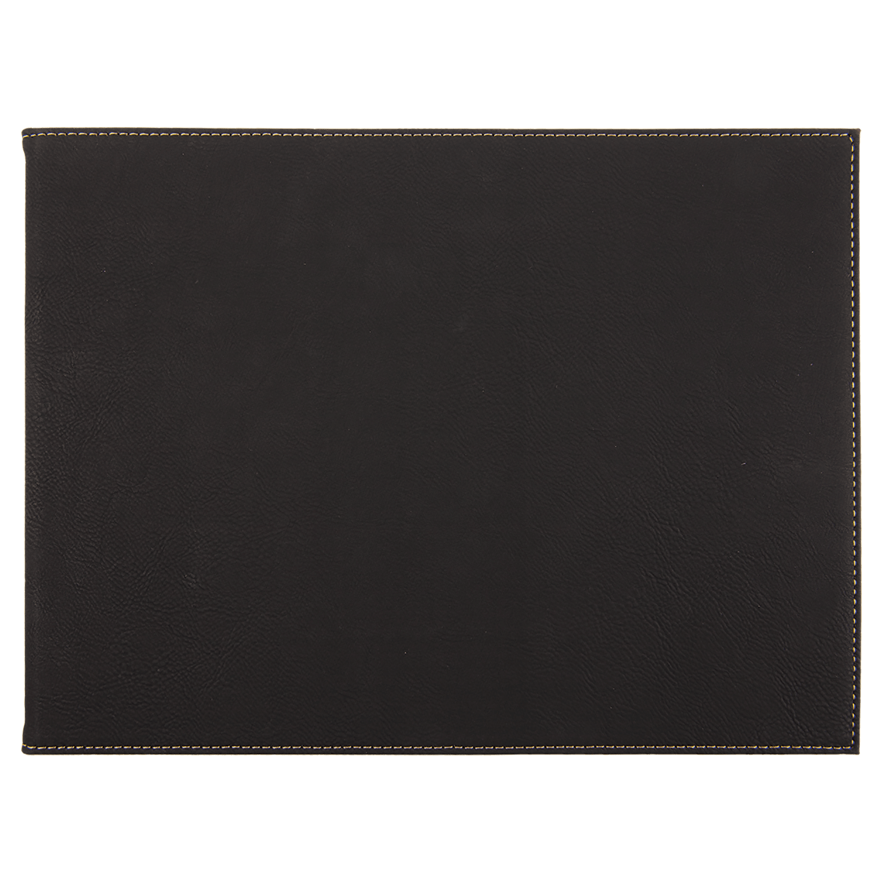 Black/Gold Leatherette Certificate Holder for 8.5" x 11"