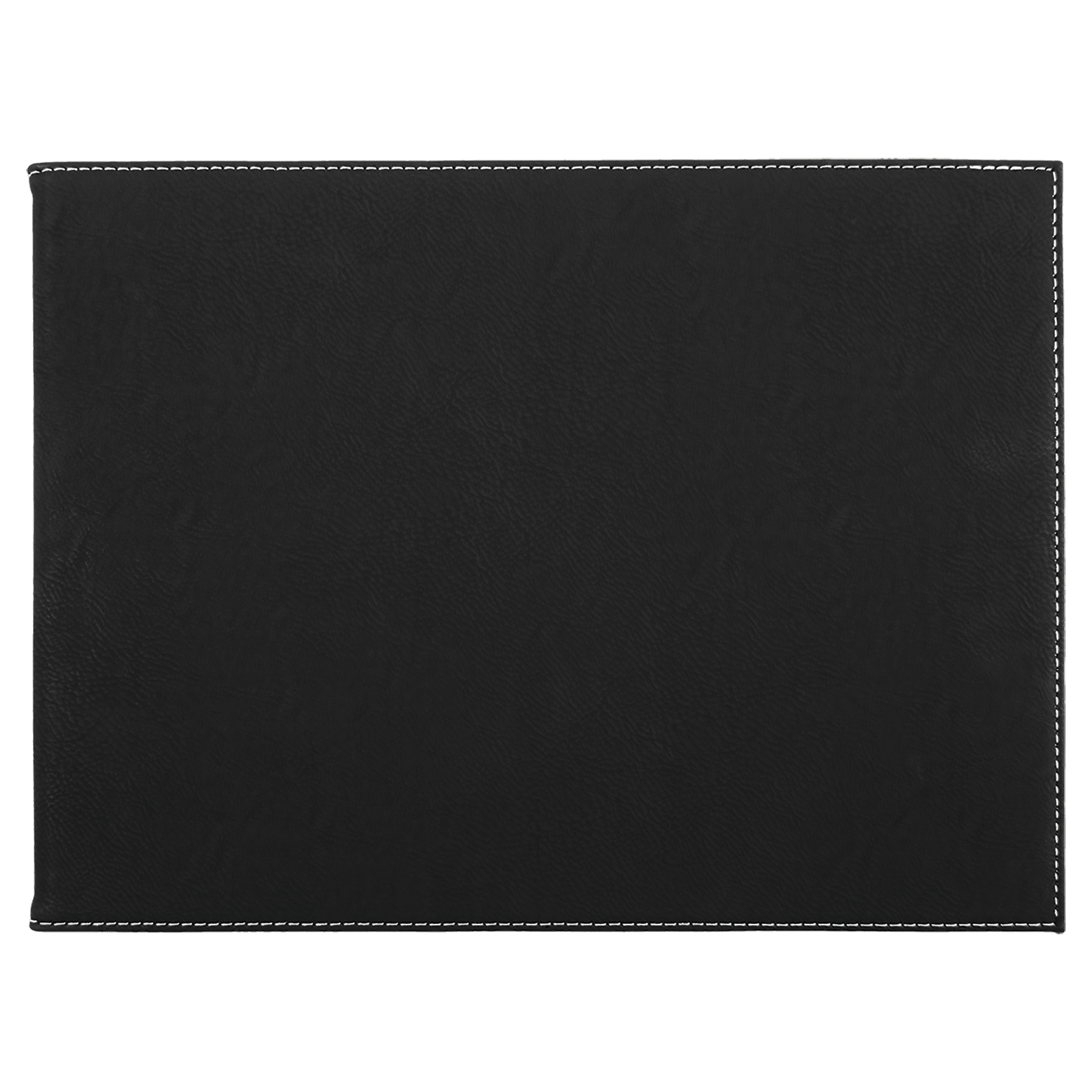 9" x 12" Black/Silver Leatherette Certificate Holder