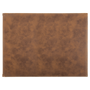 9" x 12" Rustic/Gold Leatherette Certificate Holder