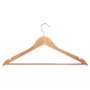 17.5" x 9" Solid Maple Clothes Hanger