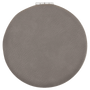 2.5" Gray Leatherette Compact Mirror