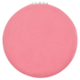 2.5" Pink Leatherette Compact Mirror