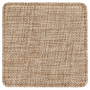 4" x 4" Square Sublimatable Burlap Coaster