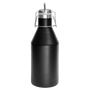 Polar Camel 64 oz. Black Growler w/ Swing-Top Lid