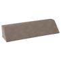 8.5" Gray Leatherette Desk Wedge