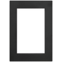 4" x 6" Black Aluminum Photo Frame