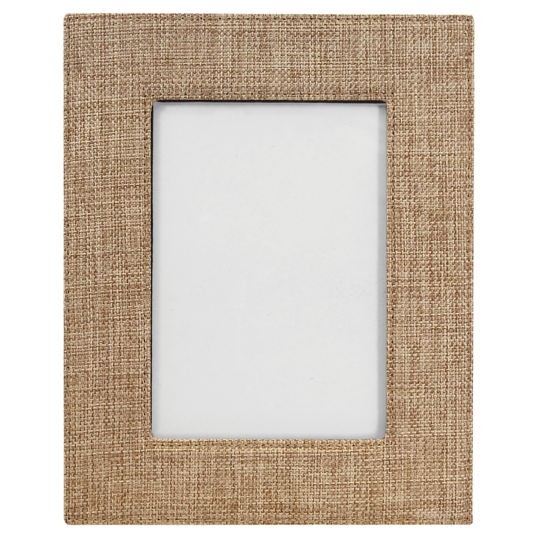 5" x 7" Sublimatable Burlap Photo Frame