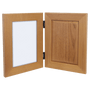 4" x 6" Genuine Red Alder Dual Picture Frame