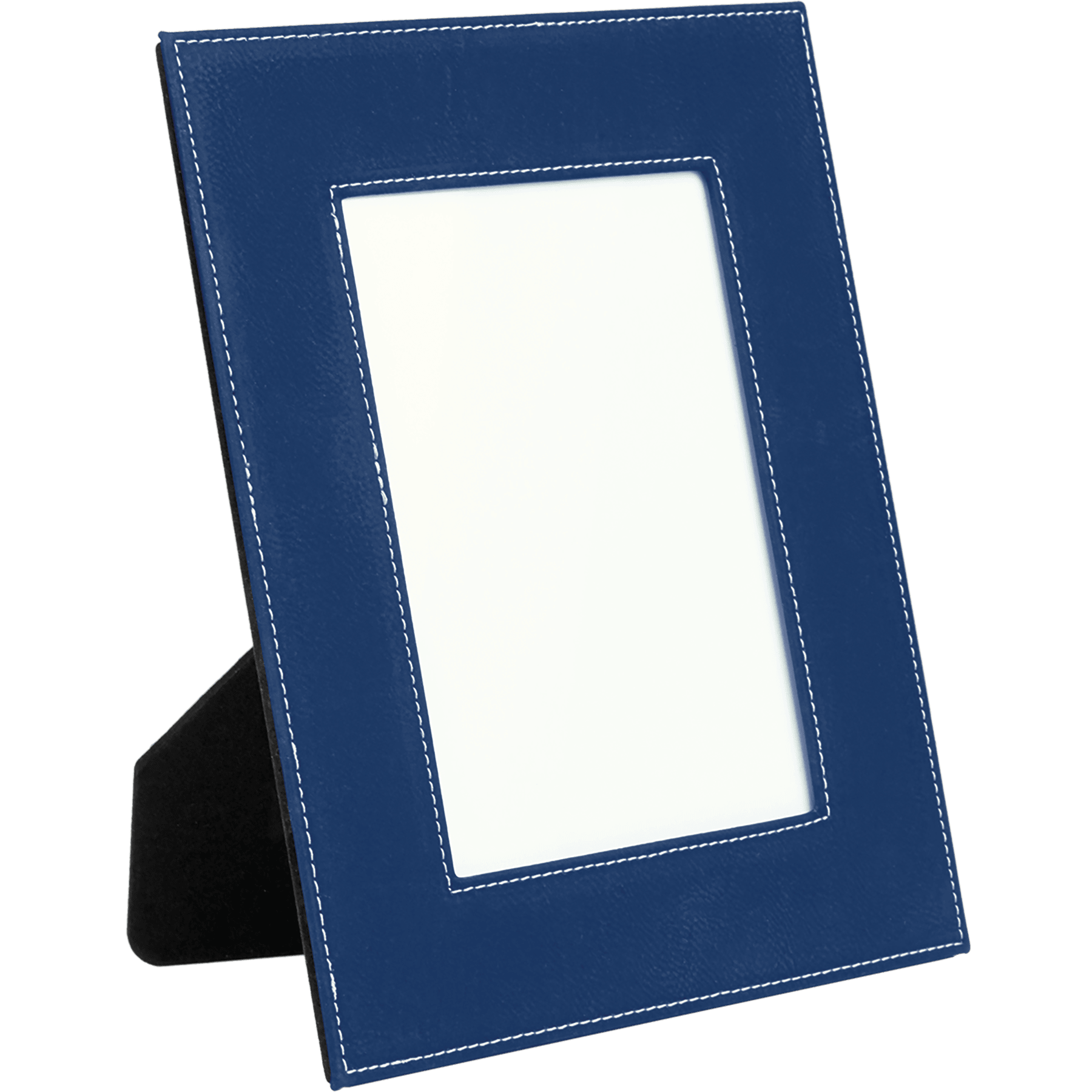 5" x 7" Blue/Silver Leatherette Photo Frame