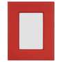 4" x 6" Red Leatherette Photo Frame