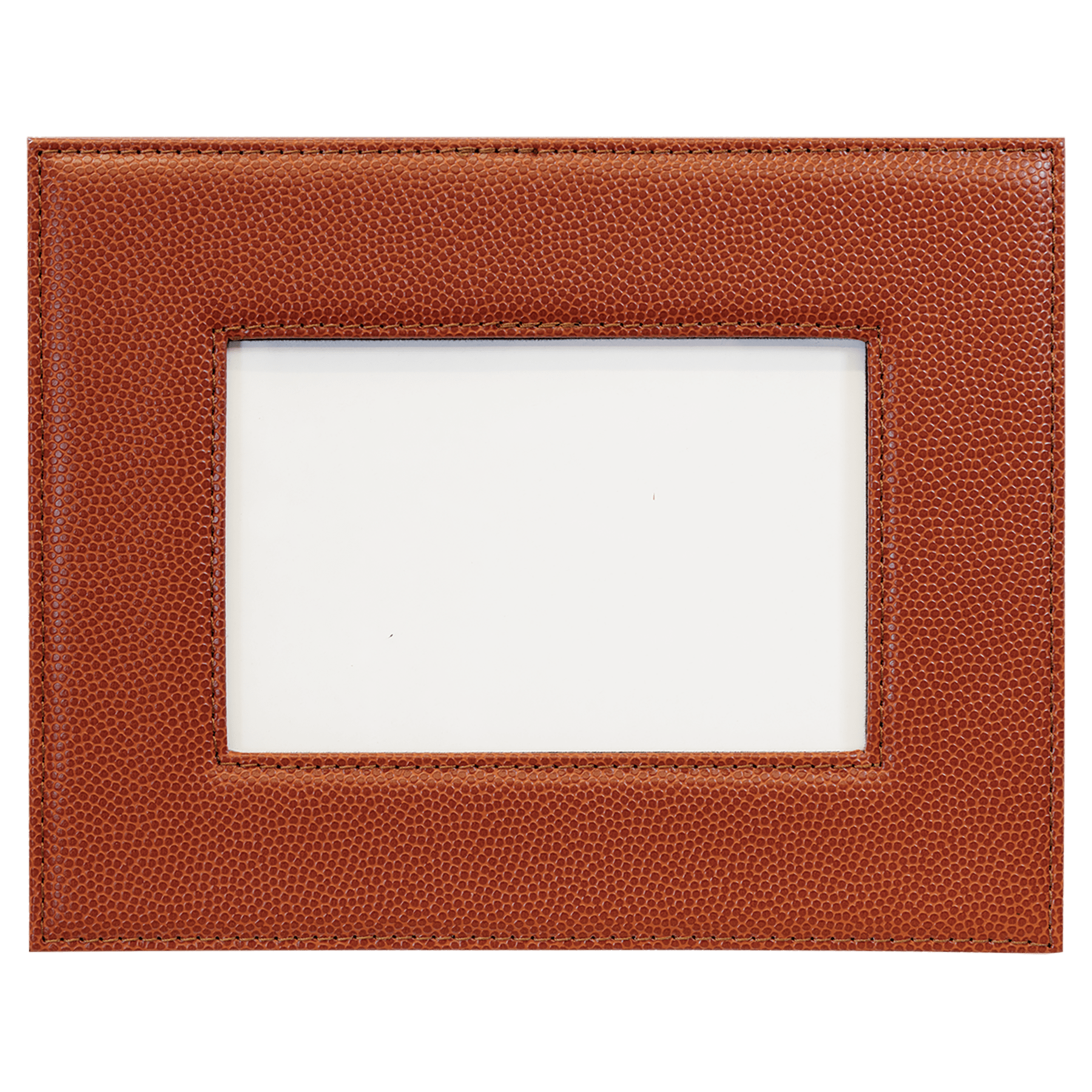 4" x 6" Basketball Leatherette Photo Frame