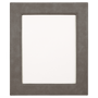 8" x 10" Gray Leatherette Photo Frame