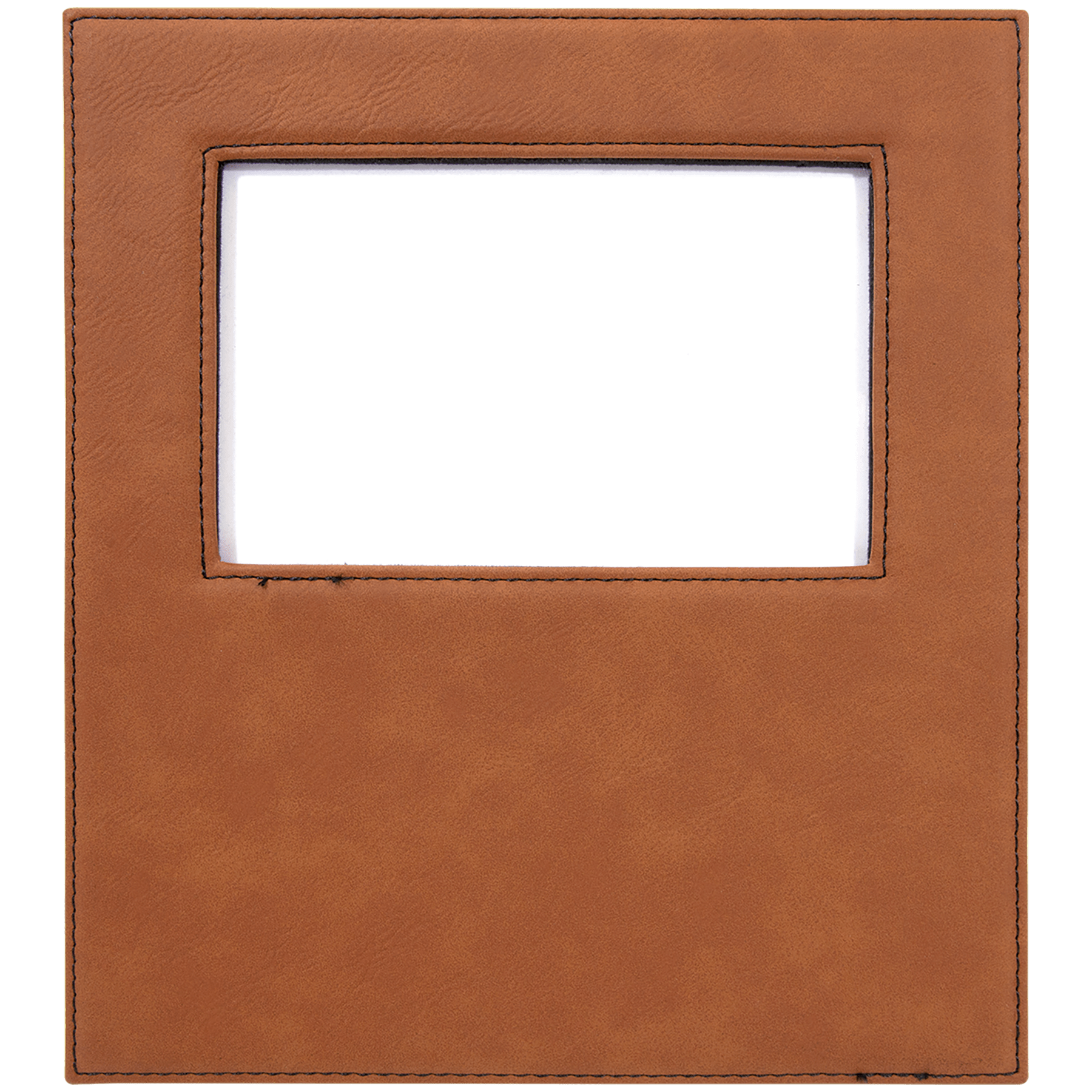 Leatherette Photo Frame w/Eng Area - FRM05