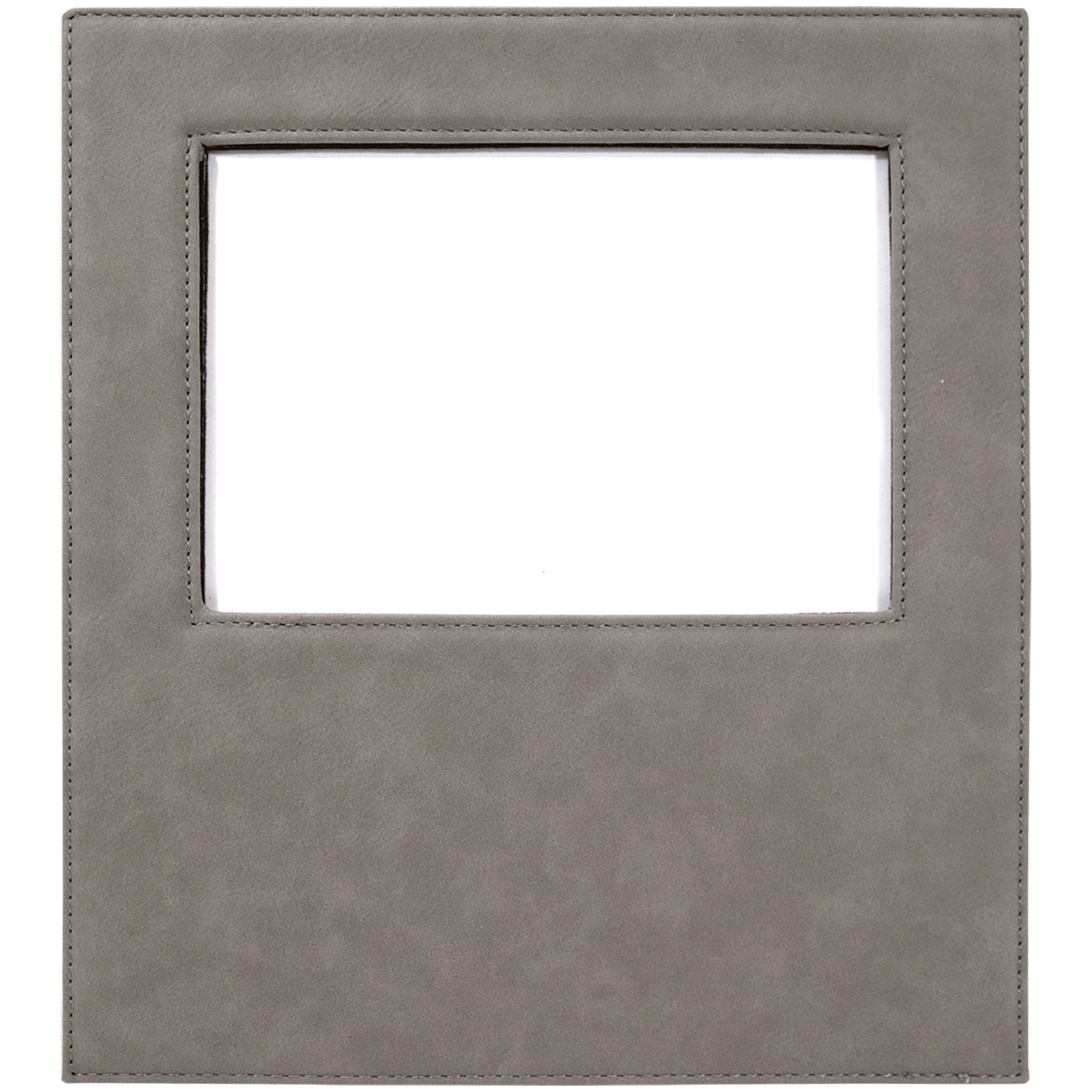 Leatherette Photo Frame w/Eng Area - FRM05