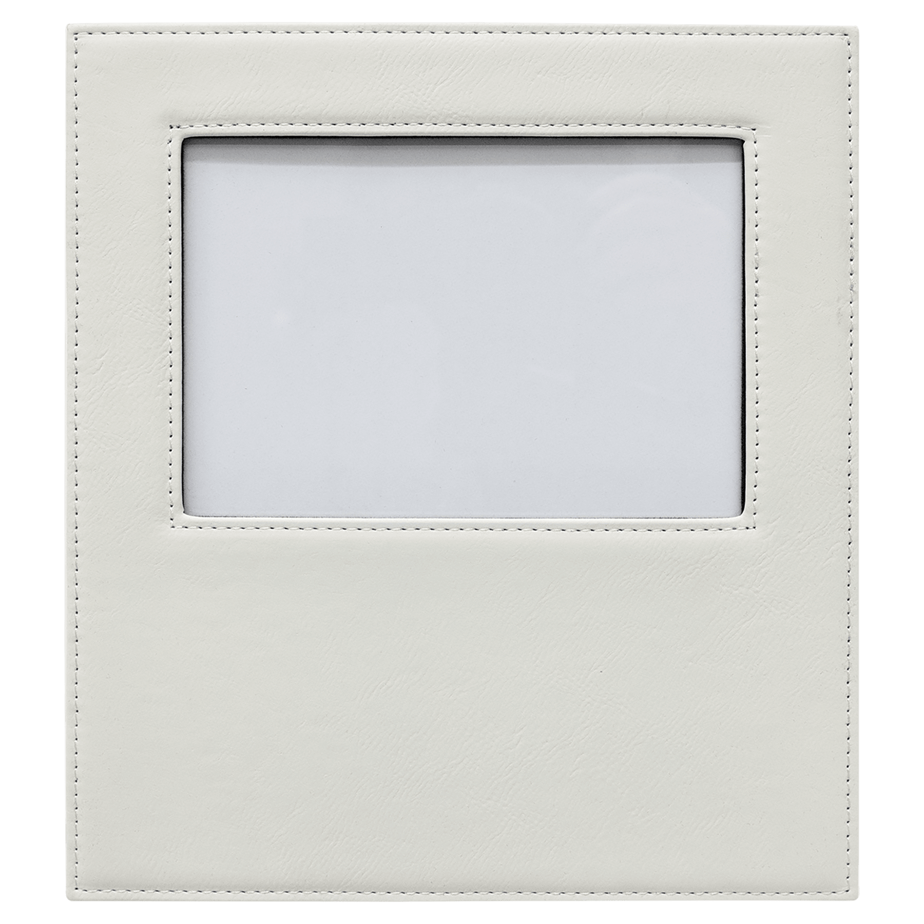 Leatherette Photo Frame w/Eng Area - FRM05