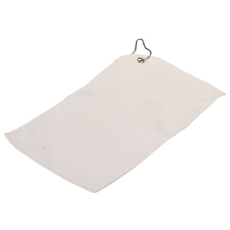 7.5" x 13" White Sublimatable Golf Towel