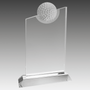 Crystal Slant Golf Tablet