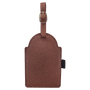 5" x 3.25" Football Leatherette Golf Bag Tag w/3 Wooden Tees